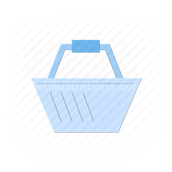 shopping basket, shopping, basket, ecommerce, commerce